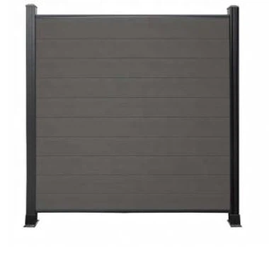 Clôture de jardin en bois composite étanche à la maison WPC